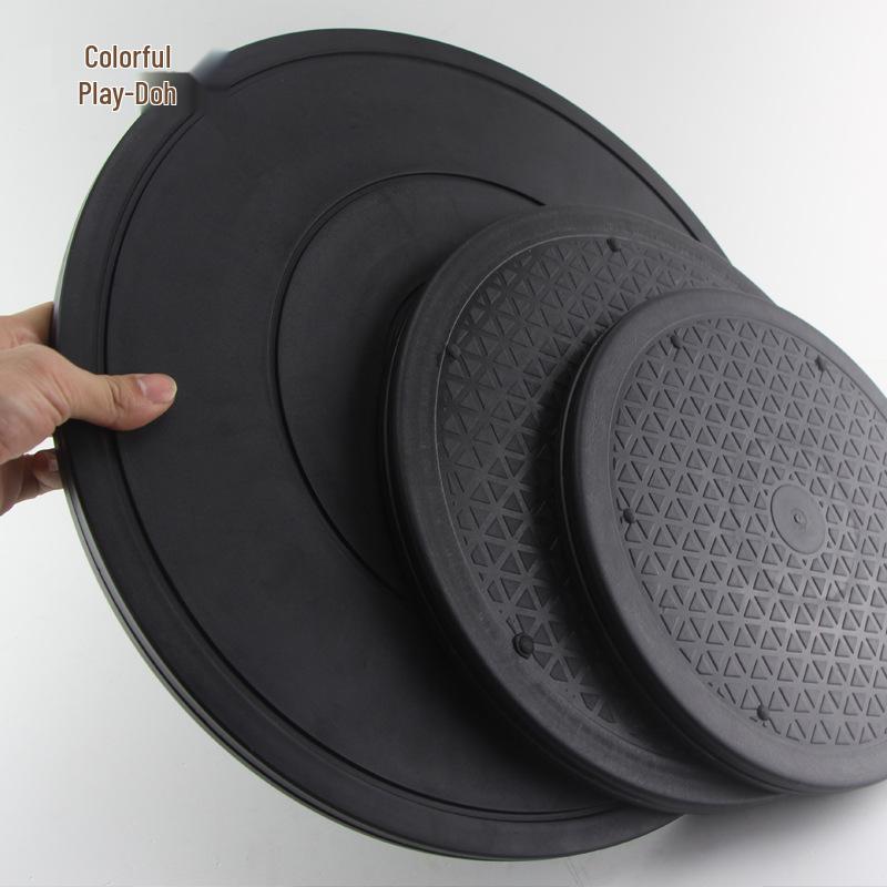 Clay Sculpture Pottery Turntable - 360° Rotating 30CM Plastic Turntable Diameter 30cm чёрный