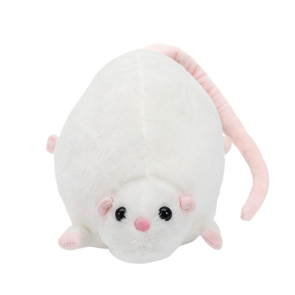 Plush Flower Branch Rat Doll 30/45/90cm Animal Figure Creative Mouse Doll  Kids Gift Birthday