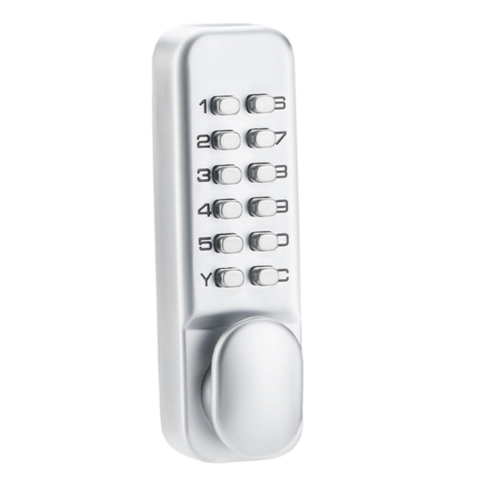 Механическая кодовая дверная ручка, цифровой кодовый замок, водонепроницаемый механический дверной замок для отеля, дома, улицы, балкона, кухни