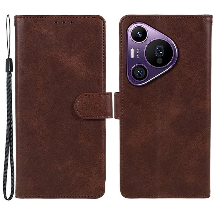 

Для Huawei Pura 70 Pro Pura 70 Pro+ чехол кожаный чехол-книжка с магнитной застежкой и текстурой телячьей кожи