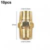 Easy Installation Air Line Hose Connector Brass Pipe Adapter For Air And Water