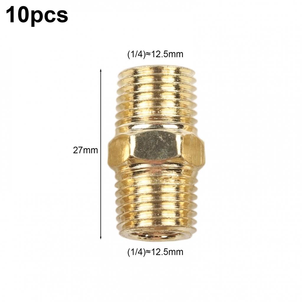 Easy Installation Air Line Hose Connector Brass Pipe Adapter For Air And Water