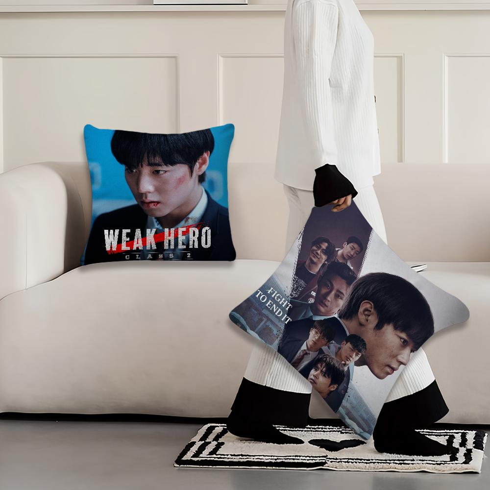 Weak H-Hero Class 2 Park Ji-Hoon cushion cover Cushion Room Bedroom Headboard Sofa Living Backrest Nap Time Pillow Case