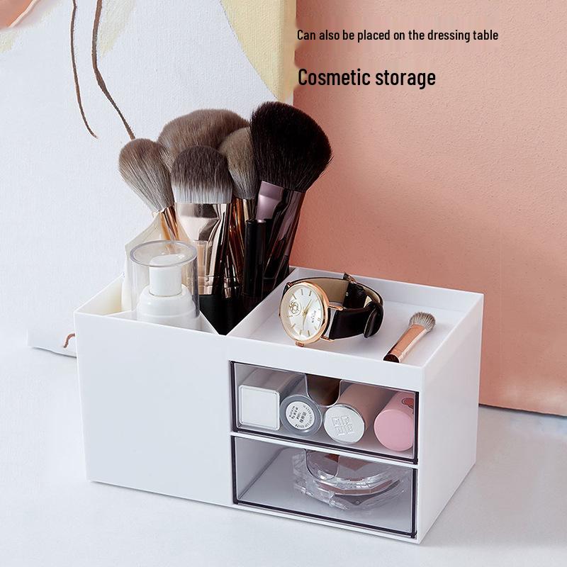 Desktop Drawer Organizer: Space-Saving Storage Box for Office, Dorm, or Desk Stationery.