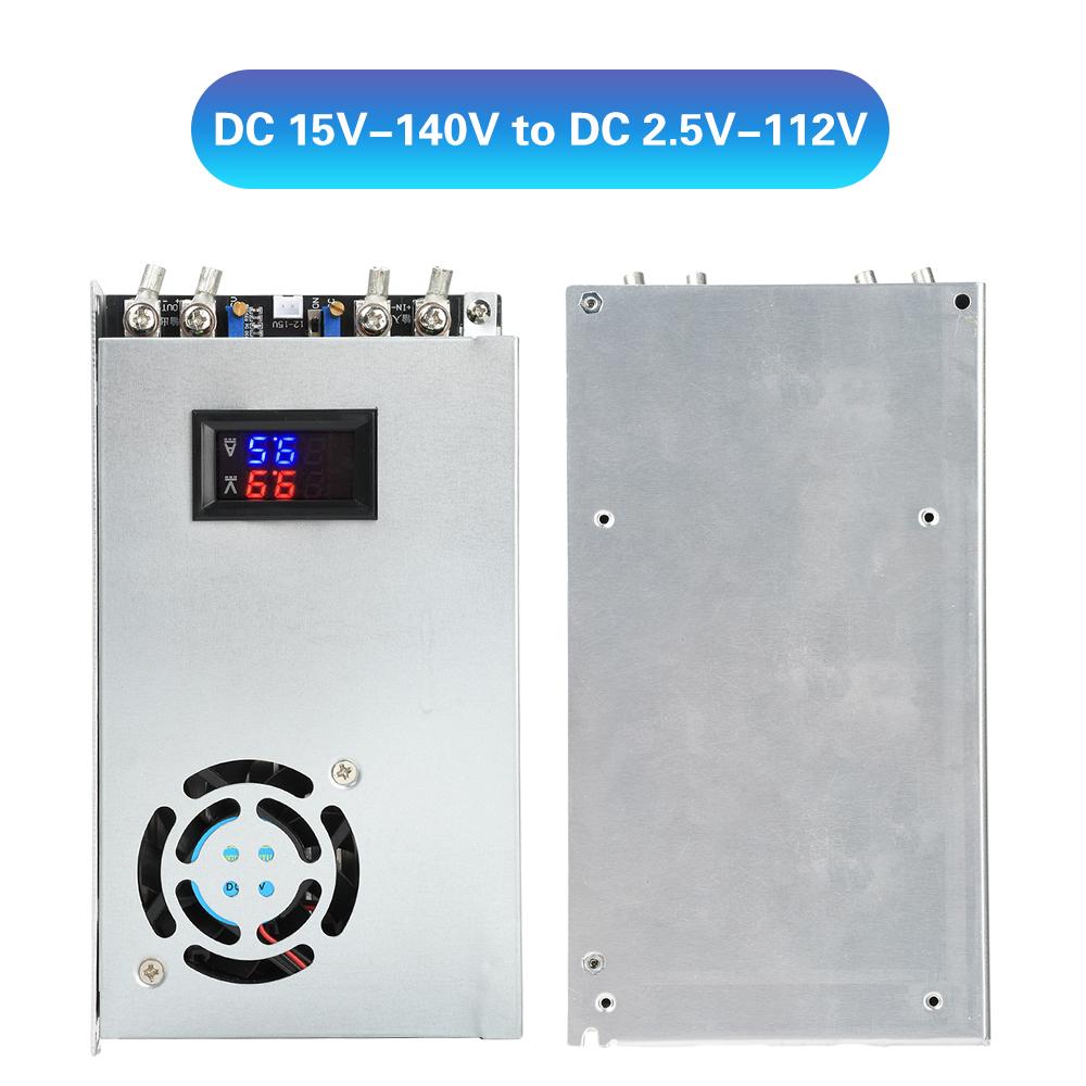 1500W DC Buck Module Synchronous Rectification Step-Down Power Adjustable Module Voltage Power Supply Buck Converter LED Driver