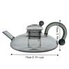 Nordic Style Deflated Tea Pot Heat Resistant Tea Brewing Pot Household Flower Tea Kettle  Fruit Tea