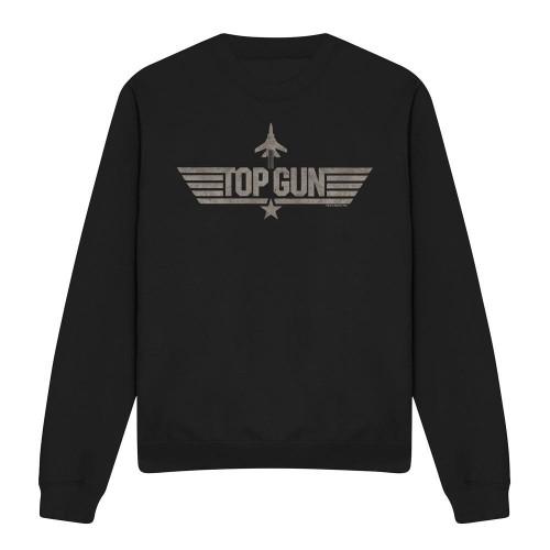 Top Gun Unisex Adult Monotone Logo Sweatshirt