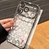 Phone Case For Xiaomi Note 15 14 13 Pro Plus 5G 12 11 11S 4G Redmi 15C 15 14C 12C 10C Plating Cute Clear Daisy Shockproof Cover