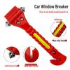 Multifunctional Car Safety Hammer with Seatbelt Cutter and Window Breaker