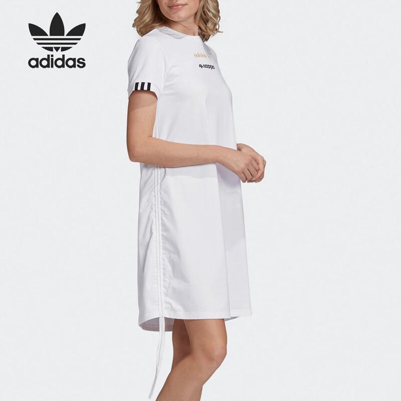 Adidas Originals Women s Loose Fit T-Shirt Dress GJ6576 S
