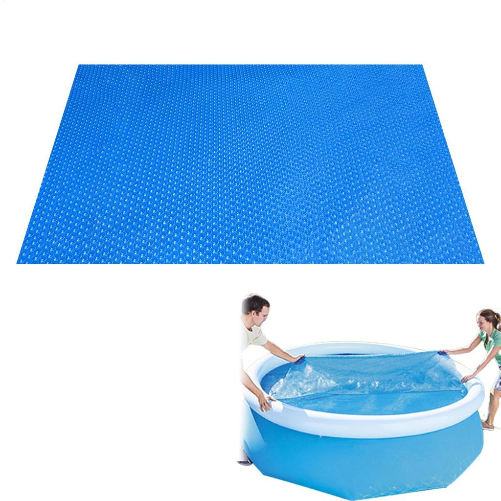 NEW Solar Pool Cover Swimming Pool Bubble Solar Cover Heat Retaining Blanket Wear-resistant Free Cutting Solar Covers 6FT/8FT