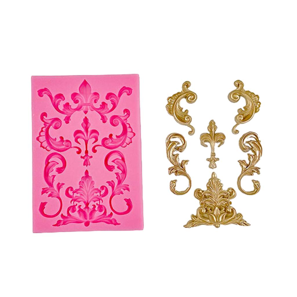 Relief Shape Fondant Molds Silicone Material Baking Accessories for Cake Border