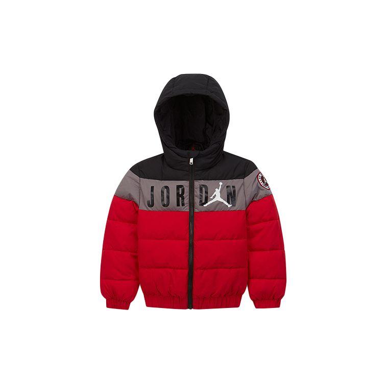 

Jordan Color Block Sports Cotton Jacket Kids outerwear Red CU9018-687 XL