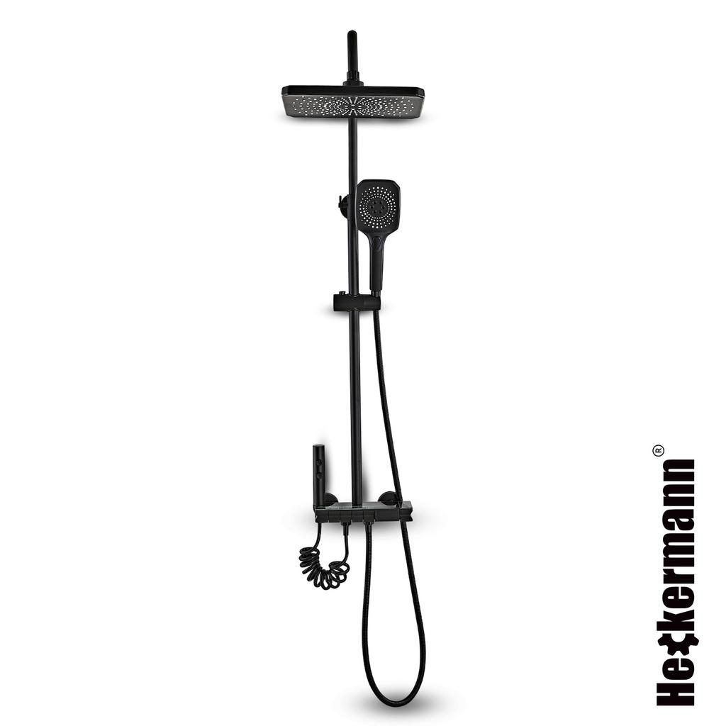 Set Doccia Heckermann V6 Nero