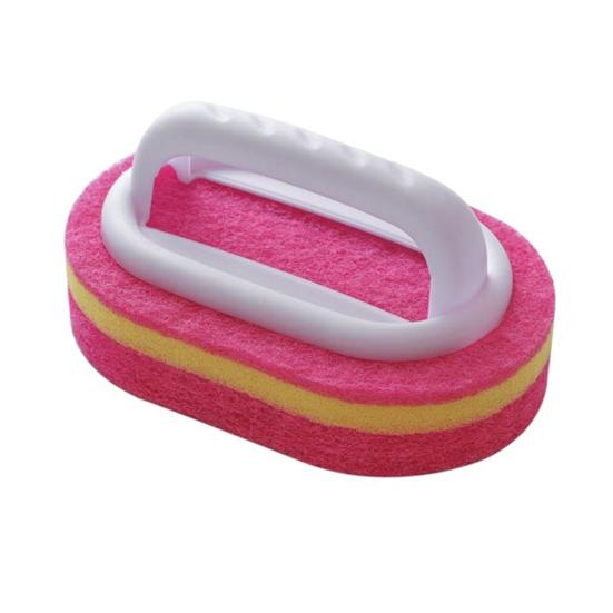 

Щетка для чистки Ванна Пол Раковина Скребок для посуды Простая в использовании Ручной работы Small красный