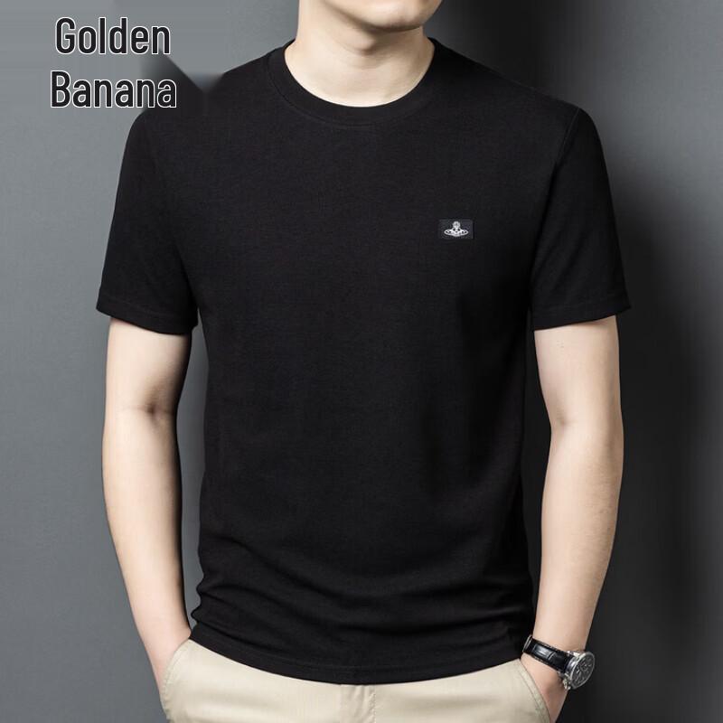 Men s Casual Solid Color Short Sleeve T-Shirt 3XL