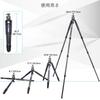 ARTCISE Lightweight Carbon Ball Tripod 44mm Ball Low Center of Gravity Head Tube Compact Travel Carbon Fiber Camera Video CNC 360 Degree Panoramic