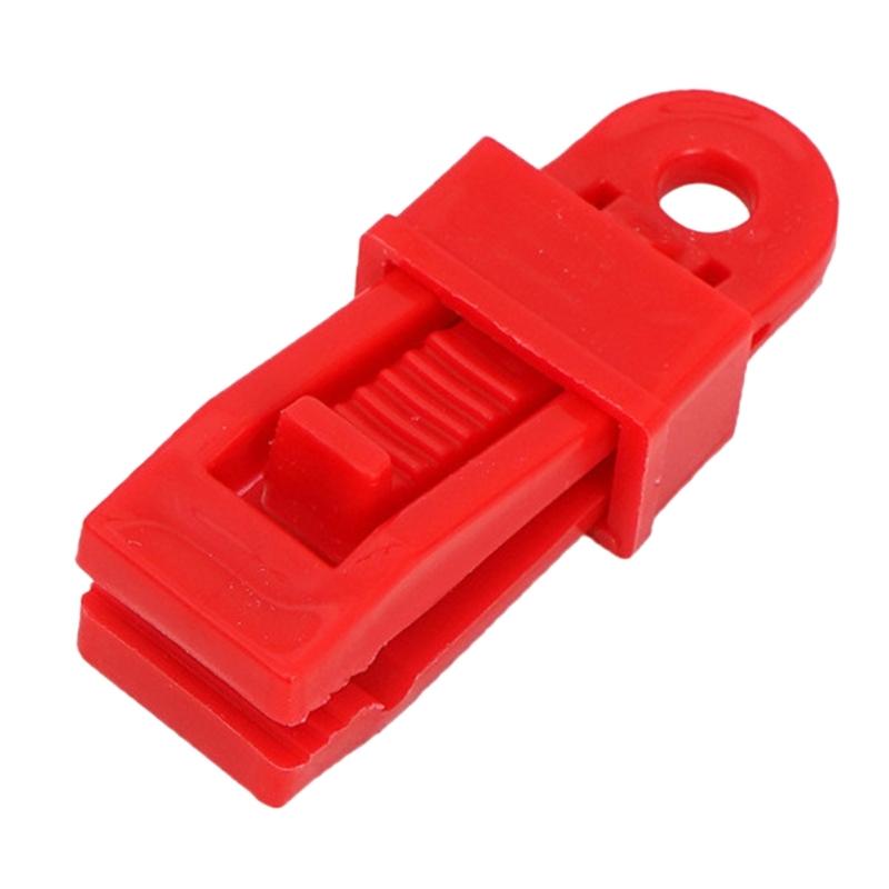 5x Awnings Clamps Tarp Clip Wind Rope Buckle Practical Tent Tighten Lock Grip