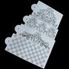 Princess Lace Cake Cupcake Stencils Flexible Craft Stencils 4 Piece Set