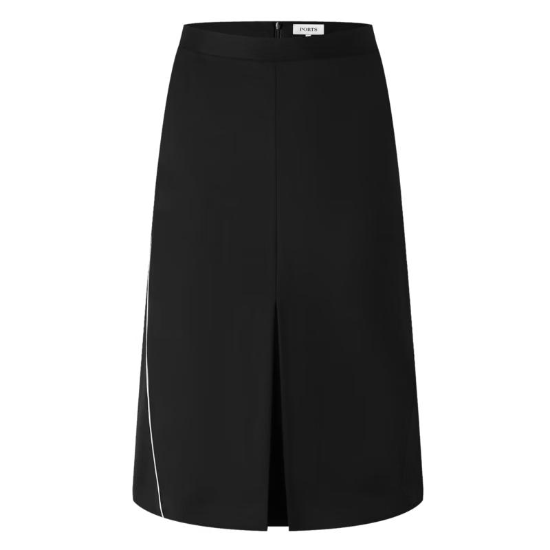 PORTS Women's Sophisticated Contrast Midi Skirt
