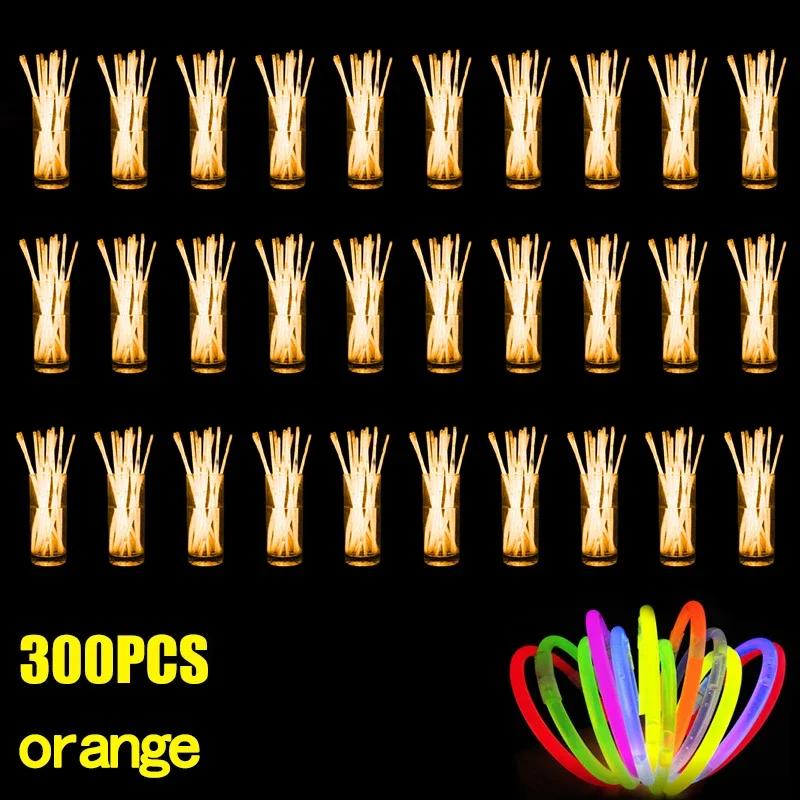 Nowa 2025 Fluorescencyjna Bransoletka w Kształcie Patyka Naszyjnik Glow Stick Bransoletka Materiały Imprezowe Dekoracja Koncertowa Jednorazowy Fluorescencyjny Patyk