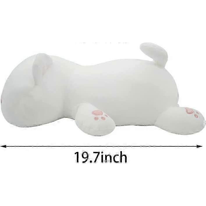 Soft Cat Plush Pillow Stuffed Animal Toy Kawaii Kitten Anime Plushie Hugging Pillow, Plush Doll Toy for Kids Girls Birthday Valentine
