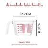 Steamed Glass Measuring Cup & Spoon with Scale for Baking & Egg Beating