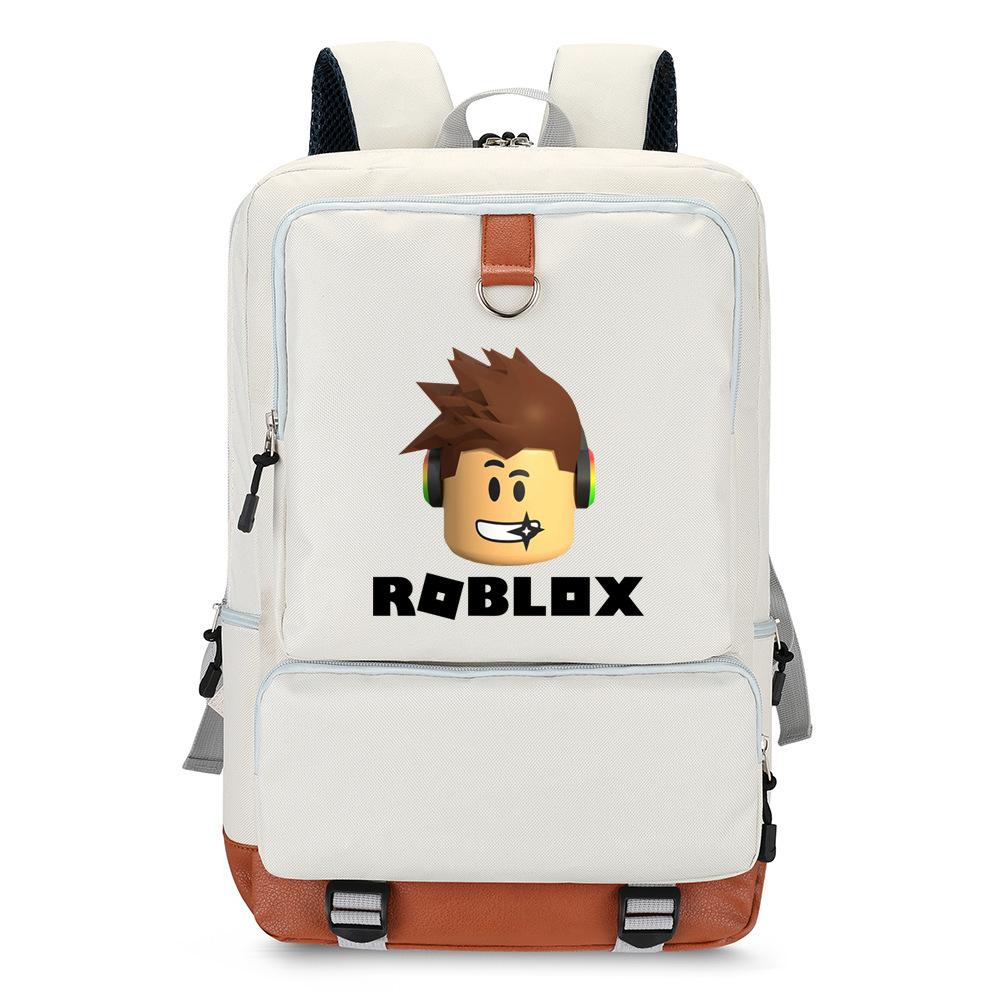 Virtual World Roblox Games Men'S And Women'S Backpacks Backpacks Student School Bags Travel Bags Computer Bags