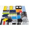 TEESE 430ks Technic Beam Rám čep nápravy Kompatibilní s díly LEGO Technic pro projekty STEM-MOC-Technic Hromadné bloky (Náhodná barva)