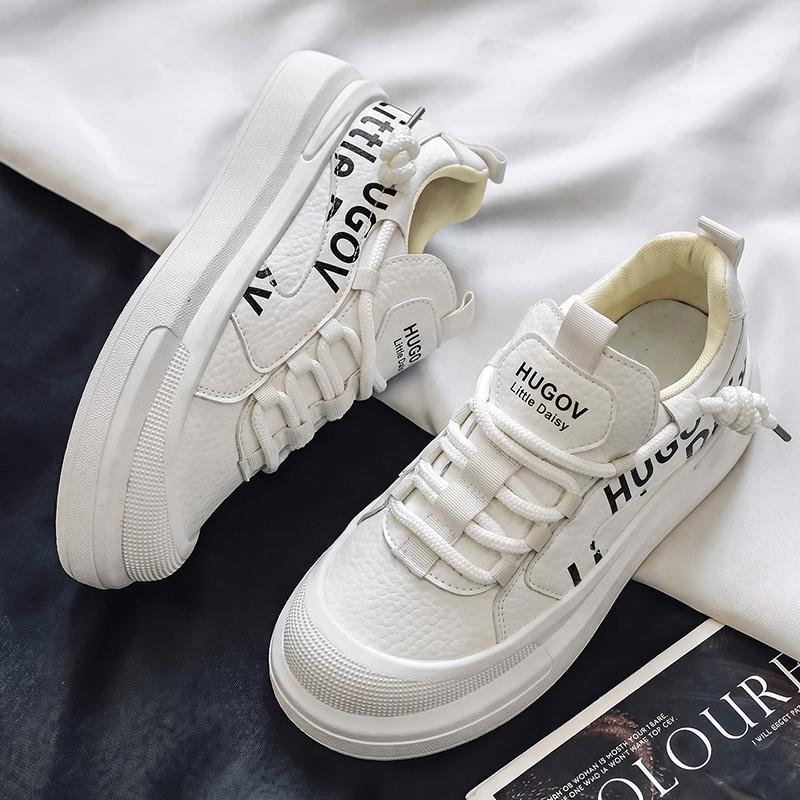 New Men's Classic Fashion High Top Thick Sole Skateboarding Shoes Comfortable Soft Sole Trending Soft Sole Breathable Matin