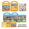 Children's Handheld Jelly Sticker Book: Quiet Early Learning Toy for Ages 2-3