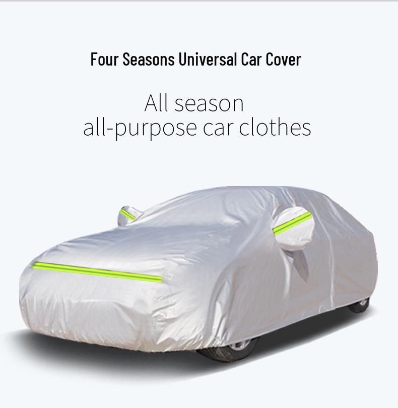 Husă auto universală impermeabilă pentru toate cele patru sezoane cu căptușeală de catifea