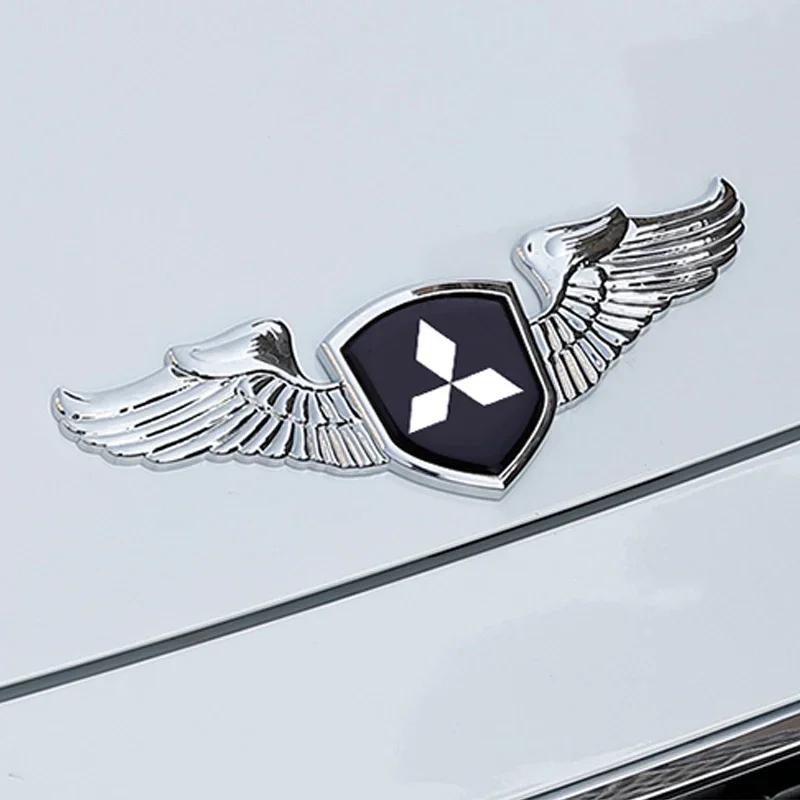 Kryt znaku na přední kapotu auta Zadní emblém na kufr Samolepka pro Mitsubishi Ralliart Lancer Ex Mirage V33 G4 OTOASX L300 Montero