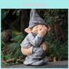 Lifelike Naughty Gnome Garden Decor Elf Figurine Mold Creative Yard Ornaments For Home And Garden