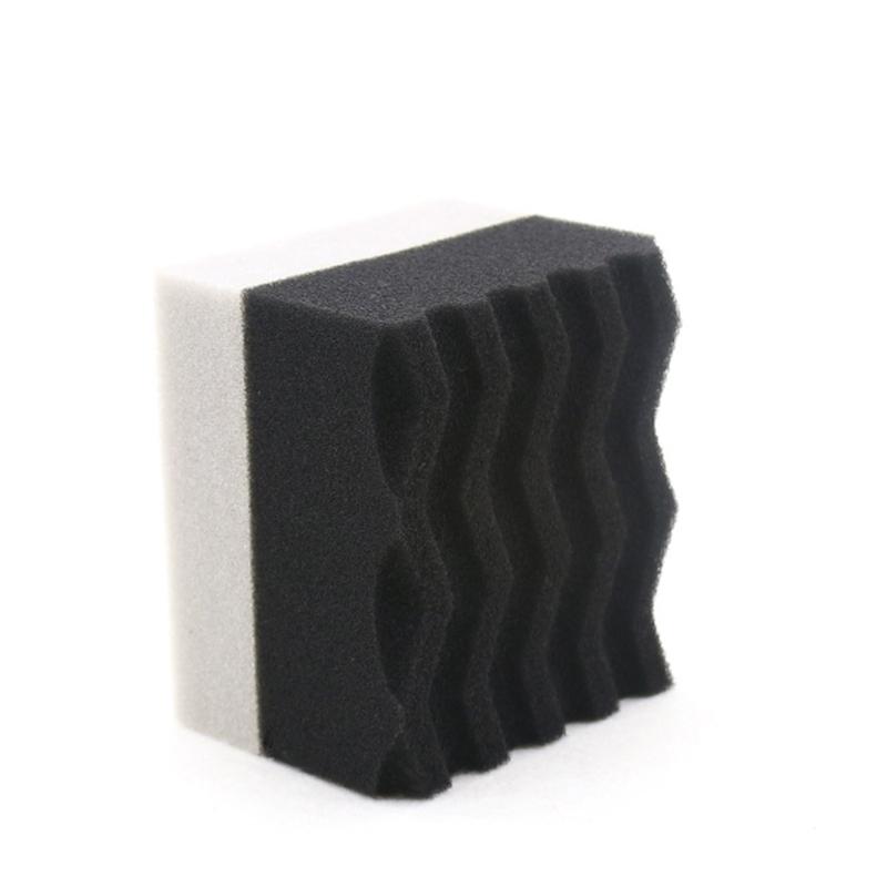 Car Polishing Waxing Sponge Applicator Car Detailing Hand Tire Wax Sponge High Density Foam Sponge For Auto