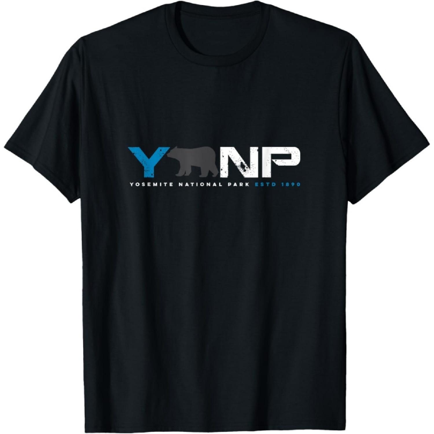 Yosemite National Park Retro Vintage Graphic T-Shirt S