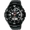 [Citizen Q&Q] 10 ATM Waterproof Radio Wave Solar Watch (Black/ Radio Controlled Watch), No Batter...