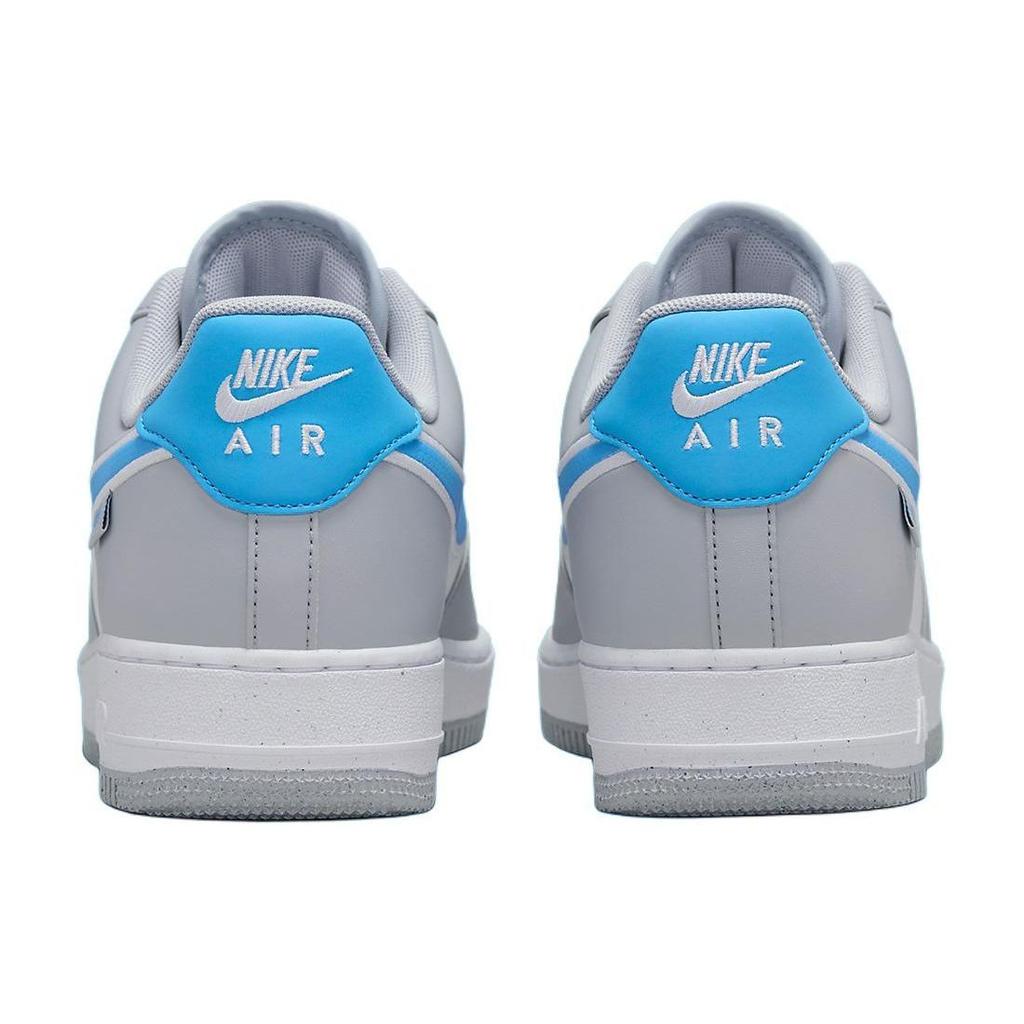 Nike Air Force 1 07 Next Nature Grigio Lupo Blu Università Sneakers da Uomo Bianco HM0721-001