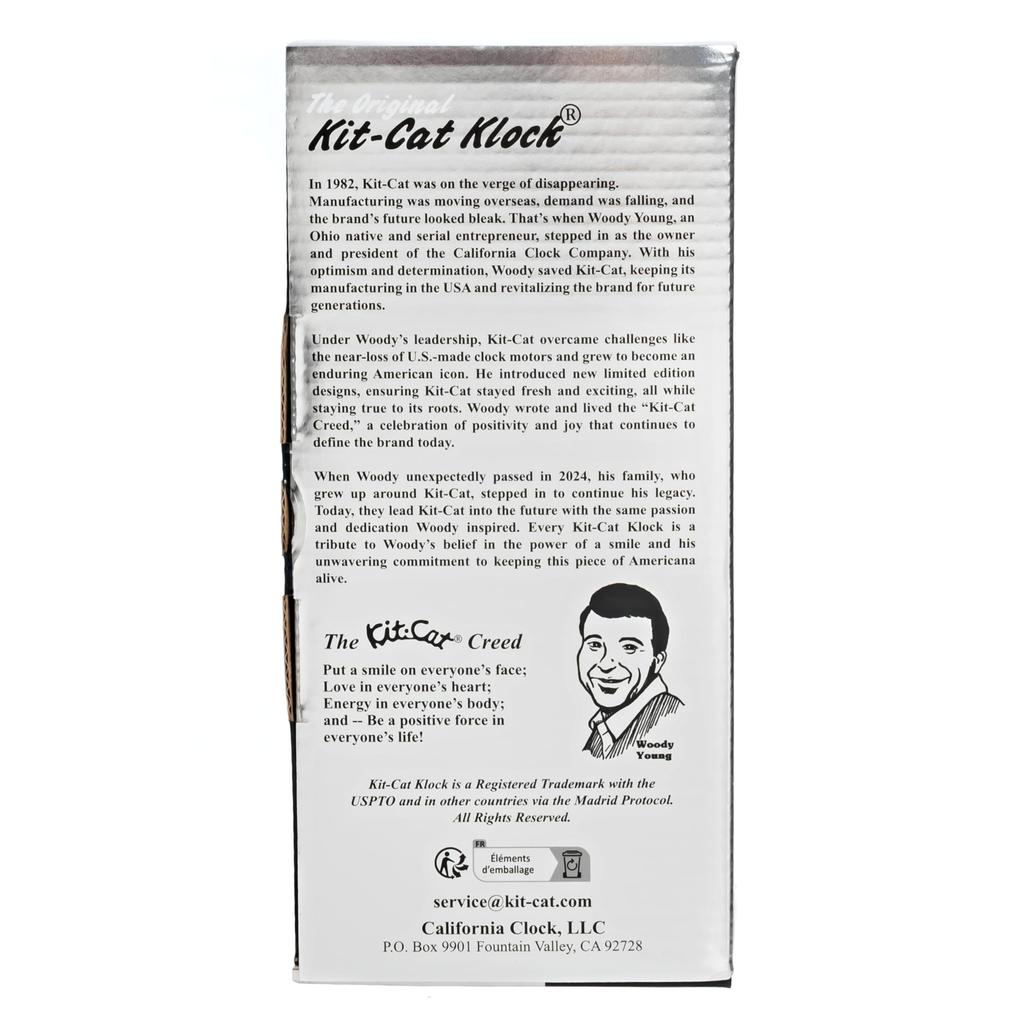 Limited Classic Chrome Bow Tie kit-Cat-Klock Edition, Black,