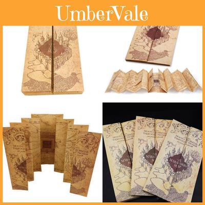Harry Potter Marauders Map Vintage Verzamelposter Magische Replica Voor Fans Huisdecoratie