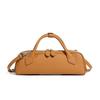 Top-layer Genuine Leather Women's Handbag, 2025 New Model, Large-capacity Sausage Bag, Commuter Shoulder Bag, Long Baguette Women's Bag