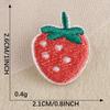 Duoku Cartoon Rabbit & Strawberry Self-Adhesive Embroidery Cloth Patch for DIY Clothing Accessories