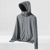 GELEITE Men's Ice Silk Sun Protection Hoodie