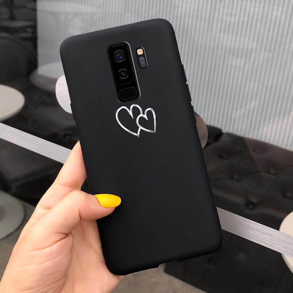 For Samsung Galaxy S9 Plus Case S9+ G965F Cute Candy Painted Fundas Matte Cover For Samsung S9 S9+ S 9 Plus Phone Case Soft Bags