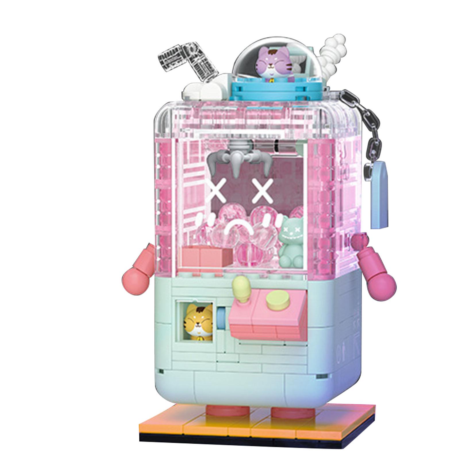 

Кукольный автомат Мини строительные блоки Кирпичики Набор Мини Кран-хватай Куклы Кирпичная модель Игрушка Сделай сам