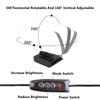 Video Conference 6500KPortable LED Video Light Cube Laptop Computer Webcam Light Zoom Call Lighting with Clip for Live Streaming