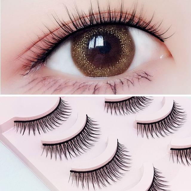 Lashie - Набор из 5 пар: Ложные ресницы Set Of 5 Pairs - Black - One Size