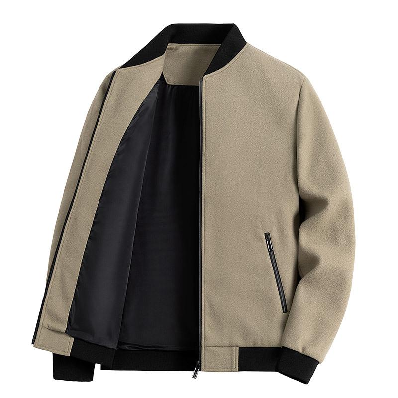 Spring and Autumn Business Casual Jacket Men's Versatile Jacket Fashion Cardigan Top Youth Men's Clothing