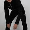 Puma Kk Pre Match Winter Brushed Zip Up Sweatshirt Set Bk