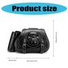 Large Capacity PU Leather Motorcycle Saddlebags Waterproof Side Bags Stylish Skull Designs Tool Storage Bag for Bike 